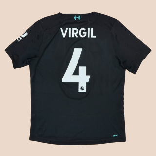 Liverpool 2019 - 2020 Third Shirt #4 Virgil (Good) S