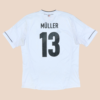 Germany 2012 - 2013 Home Shirt #13 Muller (Not bad) XL
