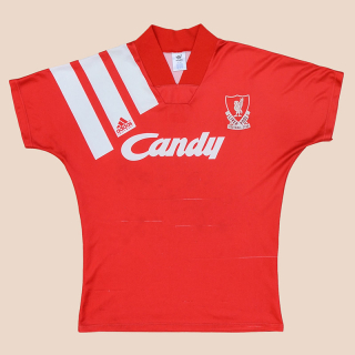 Liverpool 1991 - 1992 Home Shirt (Bad) XS