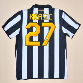 Juventus 2010 - 2011 Home Shirt #27 Krasic (Very good) L