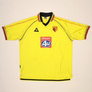 Watford 1999 - 2001 Home Shirt (Good) XL