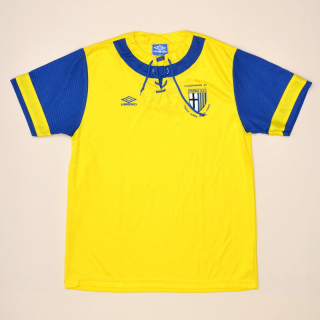 Parma 1993 - 1994 Player Issue Cup Winners' Cup Final Away Shirt (Excellent) XL