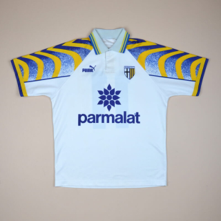 Parma 1995 - 1997 Basic Home Shirt #11 (Very good) S