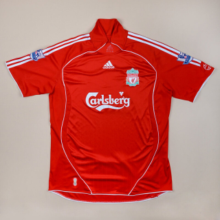 Liverpool 2007 - 2008 Home Shirt (Good) XL
