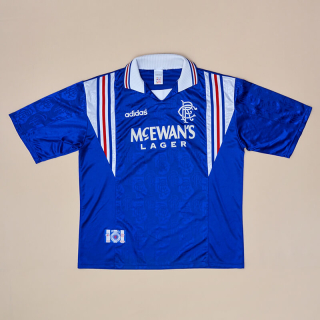 Rangers 1996 - 1997 Home Shirt (Very good) XL