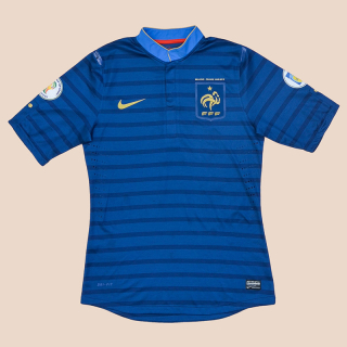 France 2012 - 2013 Player Issue (vs. Belarus) Home Shirt Grenier (Very good) M