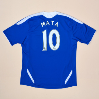 Chelsea 2011 - 2012 Home Shirt #10 Mata (Good) XL