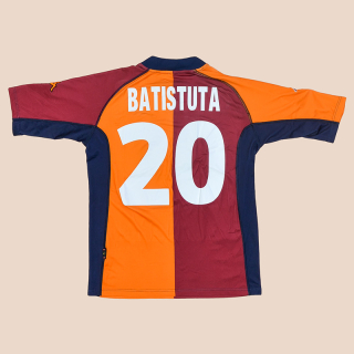 Roma 2001 - 2002 European Shirt #20 Batistuta L