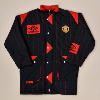 Manchester United 1992 - 1994 Bench Coat (Very good) L
