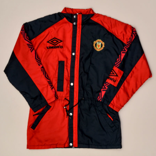 Manchester United 1993 - 1995 Bench Coat (Excellent) L