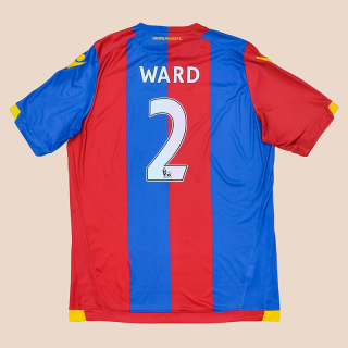 Crystal Palace 2015 - 2016 Home Shirt #2 Ward (Excellent) XXL