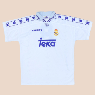 Real Madrid 1994 - 1996 Home Shirt #8 (Excellent) XL