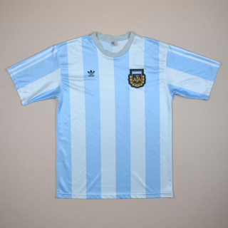 Argentina 1990 - 1991 Home Shirt (Good) L