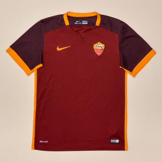 Roma 2015 - 2016 Home Shirt (Very good) S