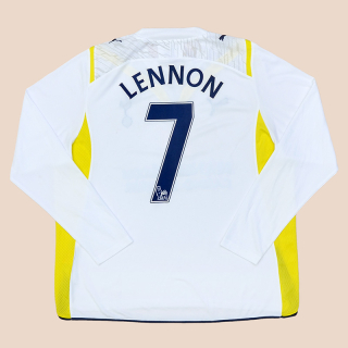 Tottenham 2009 - 2010 Home Shirt #7 Lennon (Very good) L