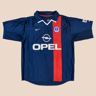 Paris Saint-Germain 2002 - 2003 Home Shirt (Very good) M