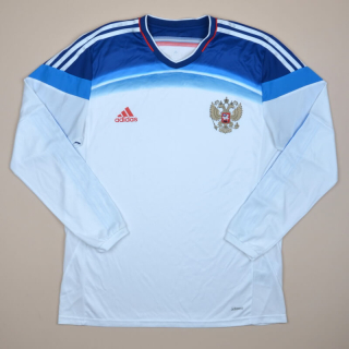 Russia 2014 - 2015 Player Issue AdiZero Away Shirt (Very good) 9 (L/XL)