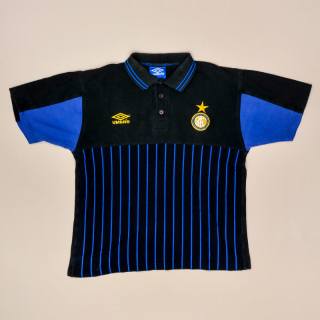 Inter Milan 1995 - 1996 Polo Shirt (Good) M