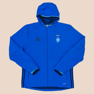 Dynamo Kiev 2016 - 2017 Hooded Jacket (Good) L