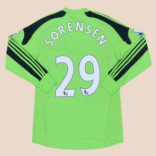 Stoke City 2013 - 2014 Match Issue Goalkeeper Shirt #29 Sorensen (Very good) XL