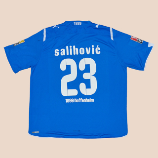 TSG Hoffenheim 2009 - 2010 Home Shirt #23 Salihovic (Good) XXL