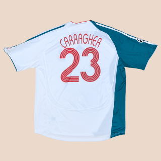 Liverpool 2006 - 2007 Champions League Third Shirt #23 Carragher (Very good) XL