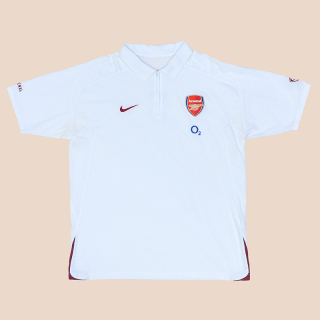 Arsenal 2005 - 2006 Polo Shirt (Very good) XXL