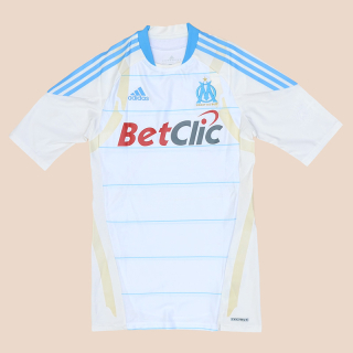 Olympique Marseille 2010 - 2011 Player Issue Techfit Home Shirt (Very good) L