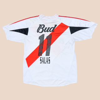 River Plate 2004 - 2005 Home Shirt #11 Salas (Very good) XL