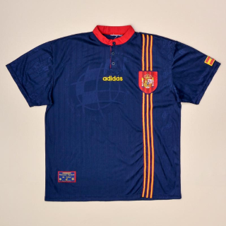 Spain 1996 - 1998 Away Shirt (Very good) XL