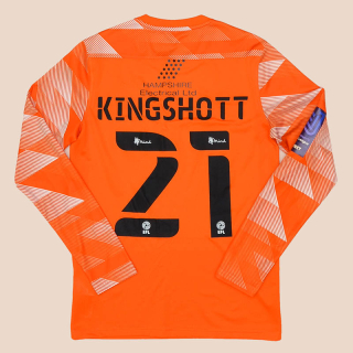 Portsmouth 2021 - 2022 Match Issue Women Goalkeeper Shirt #21 Kingshott (Good) S