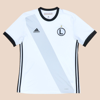 Legia Warsaw 2017 - 2018 Home Shirt (Very good) M