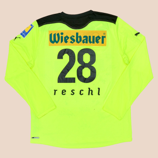 Wiener SC Austria 2010 - 2011 Match Issue Signed Goalkeeper Shirt #28 Reschl (Very good) XL