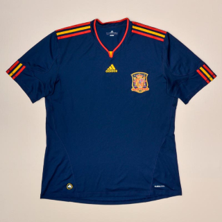 Spain 2009 - 2010 Away Shirt (Very good) XXL