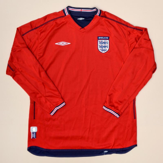 England 2002 - 2004 Away Shirt (Very good) S