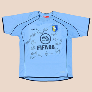 Mansfield Town 2007 - 2008 'Signed' Away Shirt (Very good) XL
