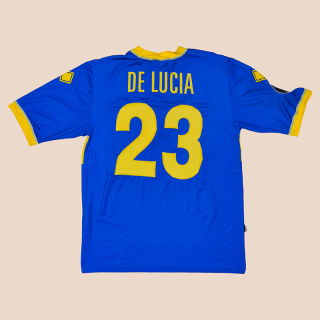 Parma 2006 - 2007 Match Issue UEFA Cup Goalkeeper Shirt #23 De Lucia (Very good) XL