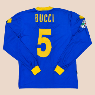 Parma 2006 - 2007 Match Issue Goalkeeper Shirt #5 Bucci (Very good) L
