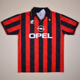 AC Milan 1994 - 1995 Home Shirt (Very good) M/L