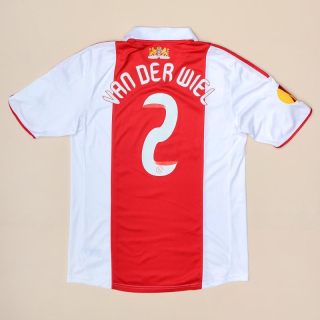 Ajax 2011 - 2012 Europa League Home Shirt #2 Van Der Wiel (Very good) M