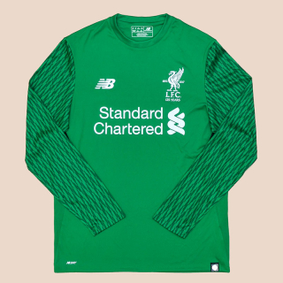 Liverpool 2017 - 2018 Goalkeeper Shirt (Excellent) S