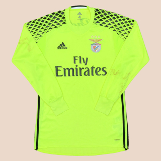 Benfica 2016 - 2017 Player Issue Adizero Goalkeeper Shirt (Good) S (4)