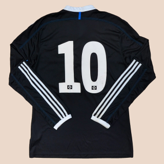 Hamburg 2011 - 2012 Match Issue Away Shirt #10 (Good) L