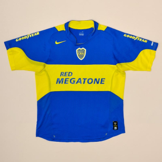 Boca Juniors 2005 Home Shirt (Not bad) M