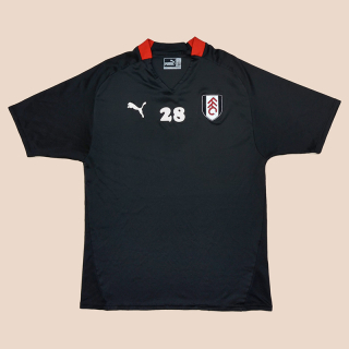 Fulham 2003 - 2004 Player Issue Training Shirt #28 (Very good) L