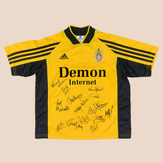Fulham 1998 - 1999 'Signed' Away Shirt (Excellent) YM