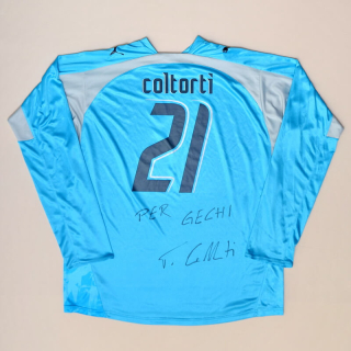 Switzerland  2006 - 2007 Match Issue Signed Goalkeeper Shirt #21 Coltorti (Good) XXL