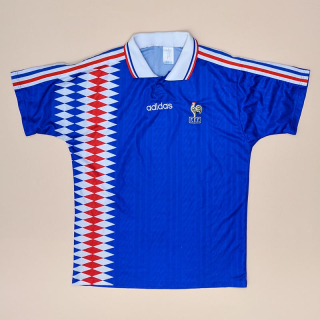 France 1994 - 1996 Home Shirt (Good) L