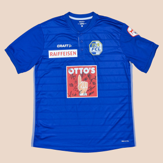FC Luzern 2019 - 2021 'Signed' Home Shirt (Excellent) L