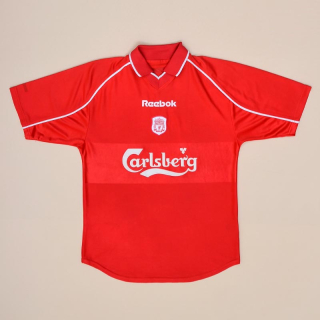 Liverpool 2000 - 2002 Home Shirt (Very good) S